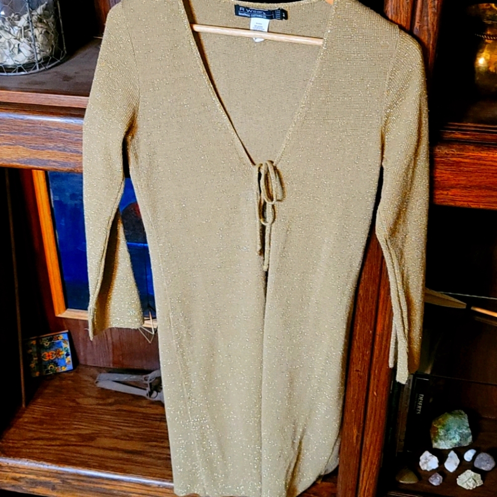 Ladies Rampage Clothing Co. Gold top